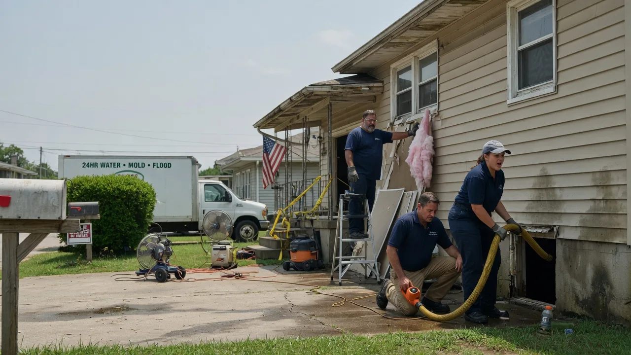 Water Damage Repair in Dieterich, IL near me